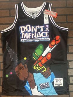 HGC Don’t Be A Menace Loc Dog Jersey Size 3XL