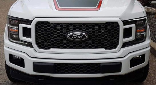 Ford F150 White Grill - OEM