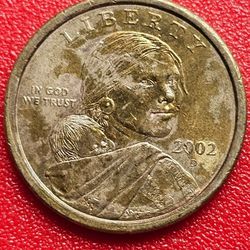 2002 Sacagawea Dollar A Great Coin For Your Collection 