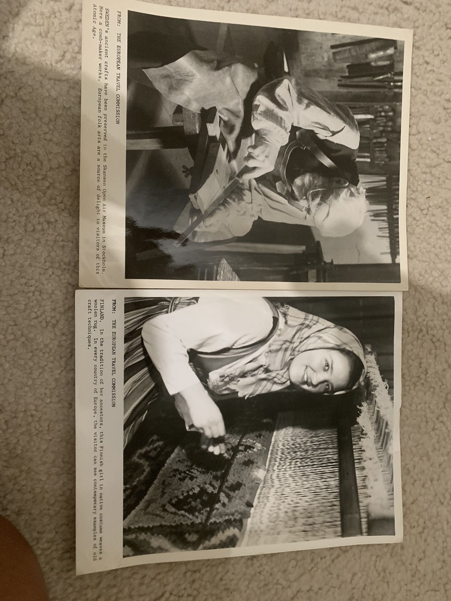 Black and white photos