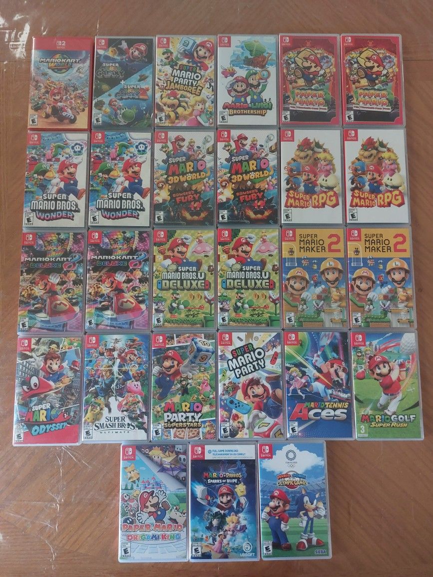 Mario Nintendo Switch Games
