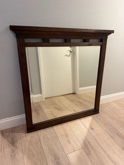 Vanity / Dresser Rustic Wood Mirror