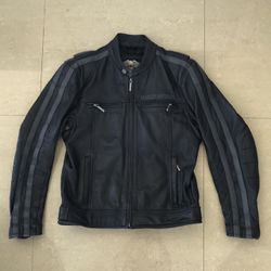 Harley Davidson Men’s Black Leather Jacket