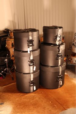 SKB 10”/12”/14”/14”/14”/16” Drum Hardcases
