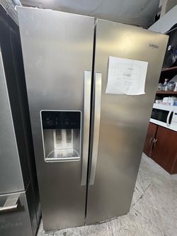Whirlpool Side-by-Side Stainless Steel Refrigerator