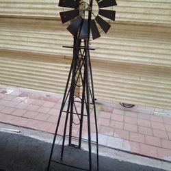 New Steel Garden Decor 8' Windmill