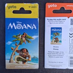 Moana Yoto Audio Card