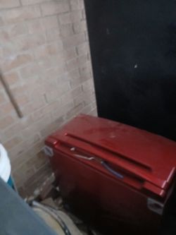 RED WASHER/ DRYER DRAWER