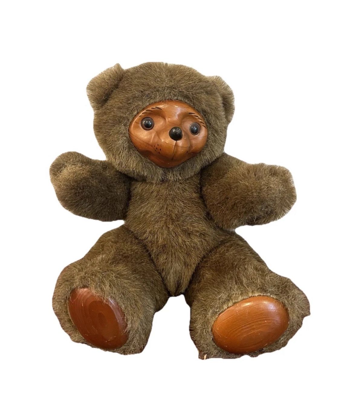 Robert Raikes Sherwood Wood Plush Teddy Bear 5452 Applause Vintage 1985 Original