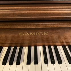 Samick Console Piano And Bench