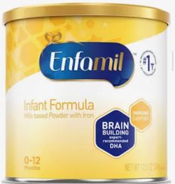 Enfamil cans
