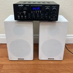 Moukey Digital Amplifier + 2 x Rockville Speakers 
