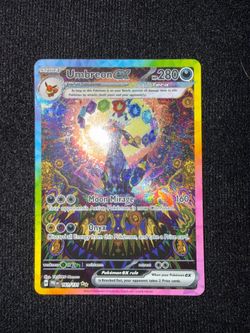 Umbreon Ex 161/131 SIR Prismatic Sunbreon