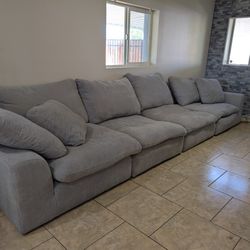 Large Modular Cloud Couch