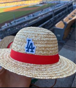 Dodgers one piece straw hat luffy 7/2 giveaway NEW CHEAP