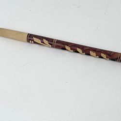Ukranian Wooden Flute 5 Hole Wind Instrument Sopilka Vintage Musical Hand-Carved