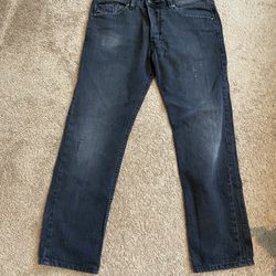 Diesel Jeans 3D Black Slim Darron Tailored To 32w30l