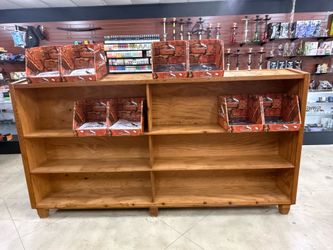 Multi-Purpose Wooden Retail Display Shelf - For Sale