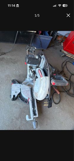 Admiral Sliding Compound Miter Saw – Runs Great