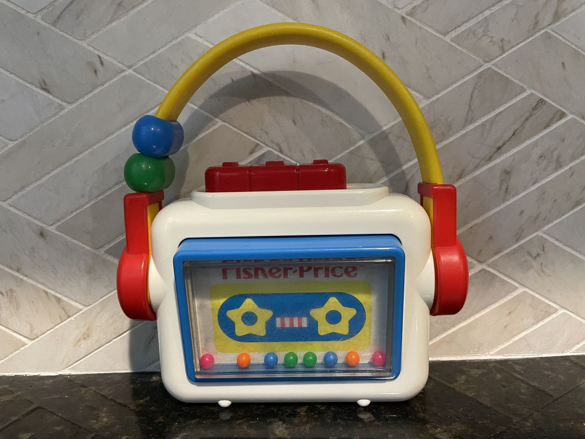 Fisher Price Vintage Baby Cassette Tape Player Toy
