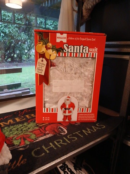 XL Santa Suit With Santa Bag
