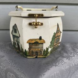 ANTON PIECK Wooden Purse, 1970’s, Vintage