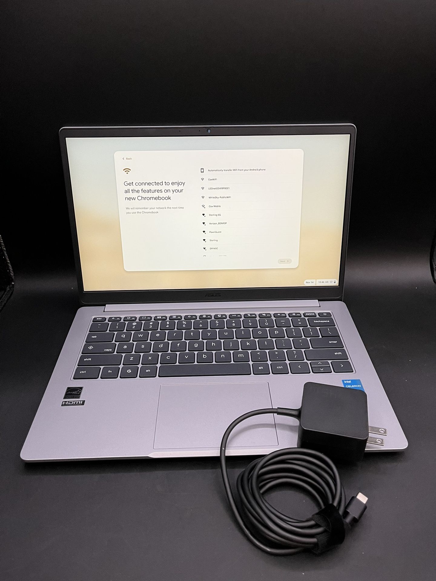 2025 ASUS Chromebook Laptop CX1405CKA *5250