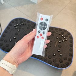 AXV Vibration Plate Fitness Platform Exercise Machine Vibrating Lymphatic Drainage Shaking Workout Full Body Shaker Vibrate Stand Shake Board Sport Gy