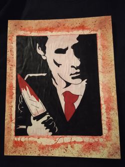 American psycho drawing done by me ☠️