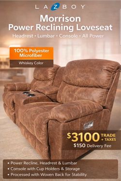 La-Z-Boy Morrison Power Reclining Loveseat