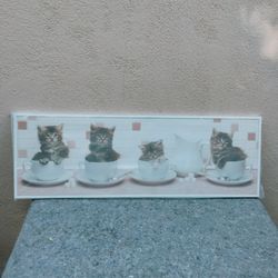 Coffee Cafe Kittens.. cat art