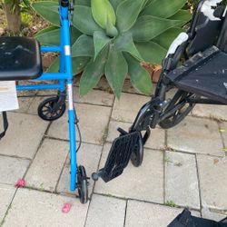 Wheel Chair And Walker 