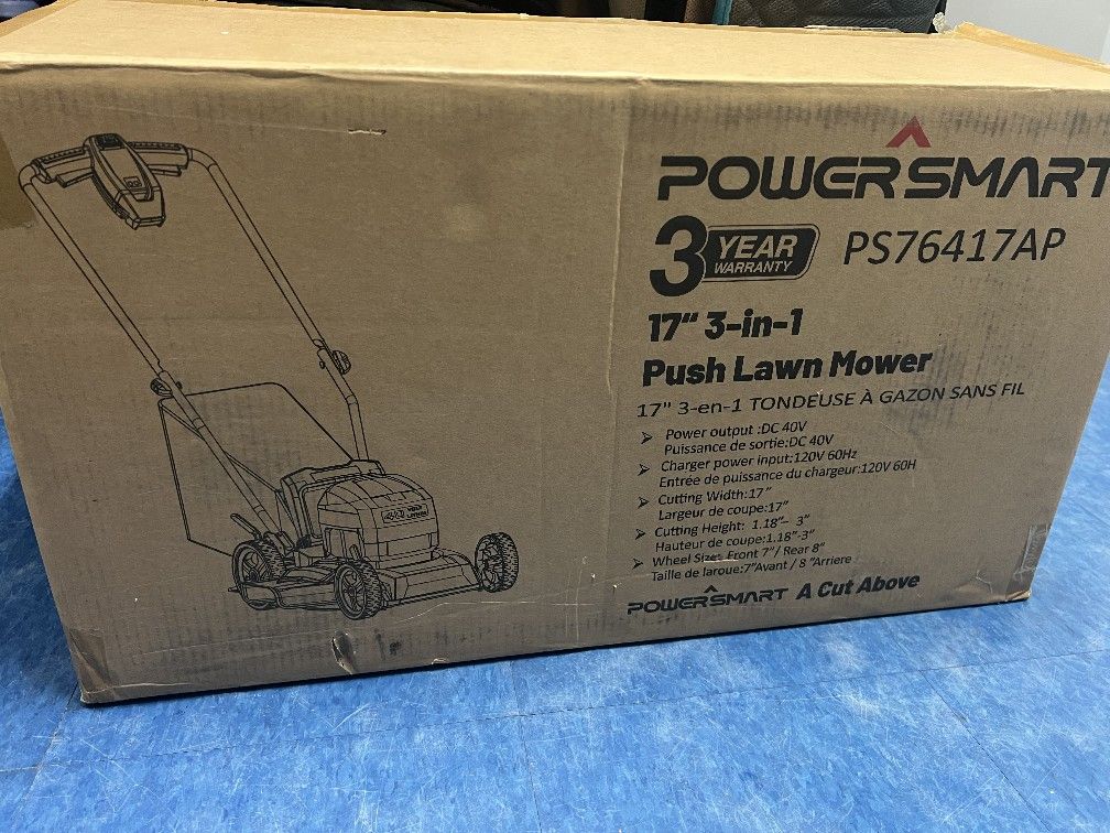 Push Lown Mower Power Smart