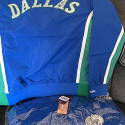 Mens Warm Up Jacket Dallas L-X-large