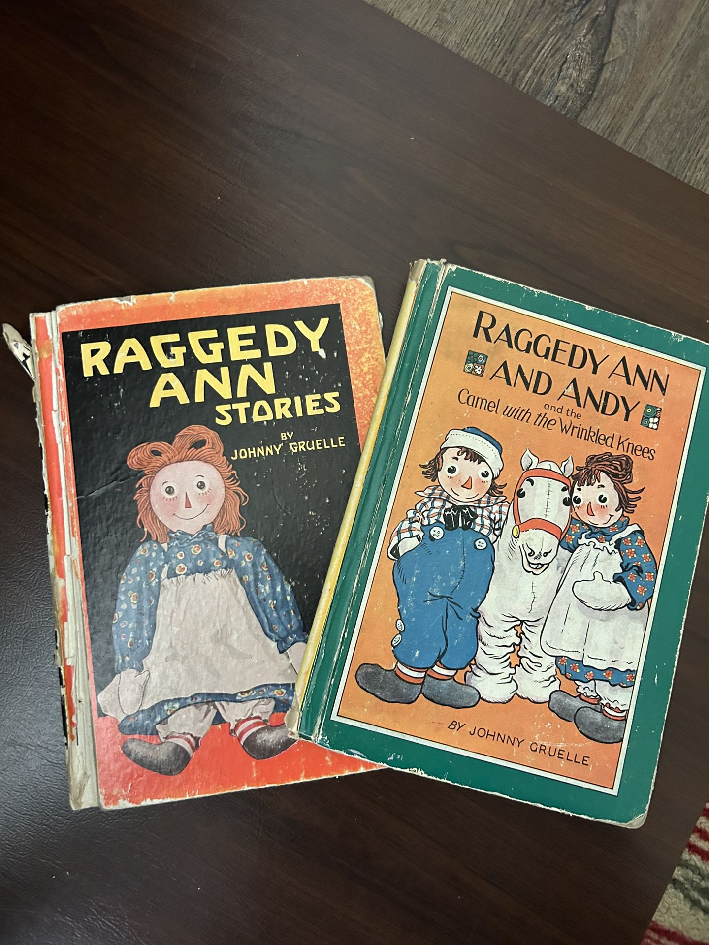 Pair 1960’s Raggedy Ann & Andy Books