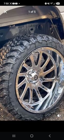 24x12 rim set Hardcores HC15 6x5.5 on 35 Atturo tires
