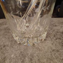 Vintage Princess House Ice Bucket With Tongs