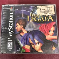 Legend Of Legaia Playstation PS1 PSX Case And Disc