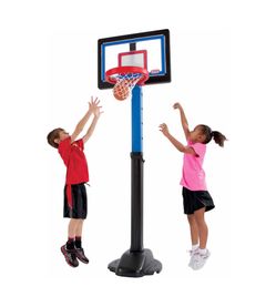little tikes play like a pro basketball set