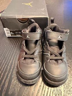 Jordan Toddler Sneakers Size 8C Black