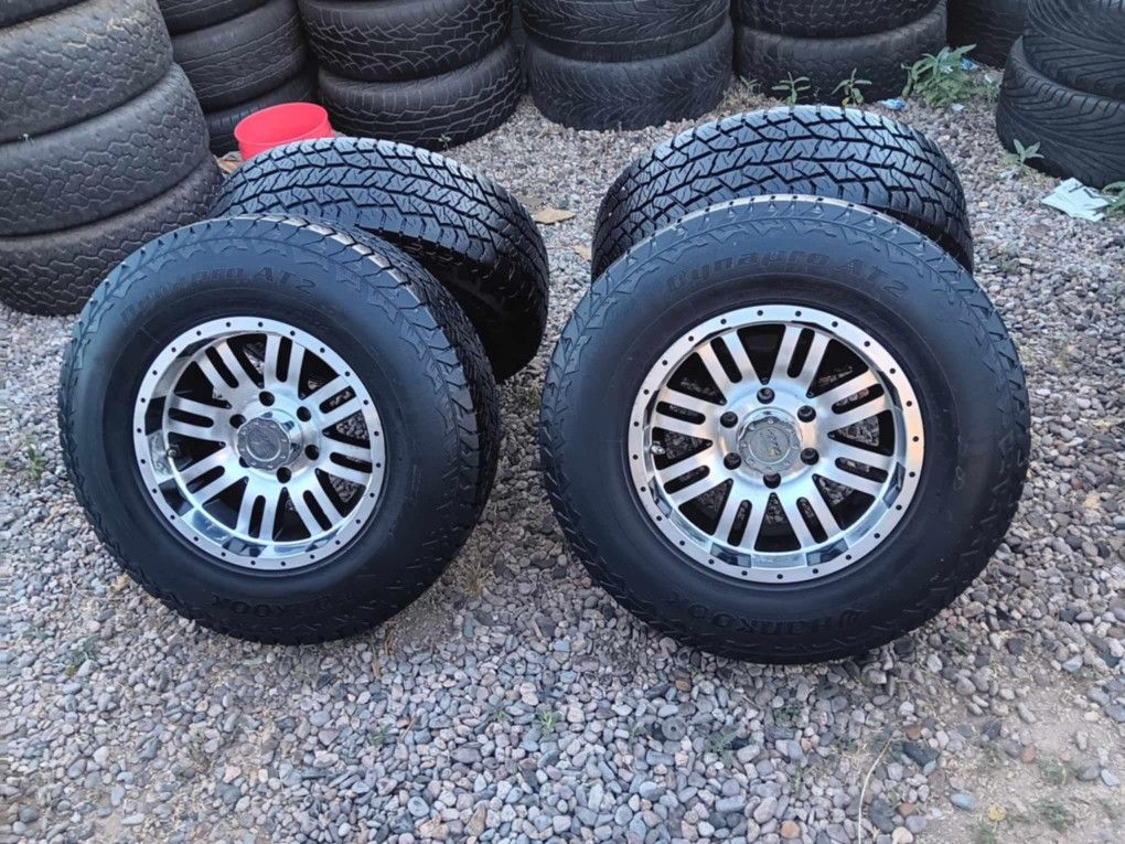 RIMS 245/75R16...6 LUGS FIT TOYOTA TACOMA NISSAN XTERRA NISSAN IZUSO RODEO HONDA PASPORT NISSAN FRONTIER