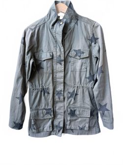 Knox Rose Star Print Utility Jacket XS