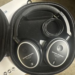 Audio Technica ATH-ANC7b Active Noise Canceling Headphones 