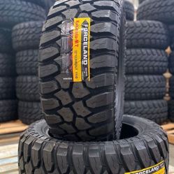 33x12.50r20 Forceland set of new tires set de llantas nuevas 