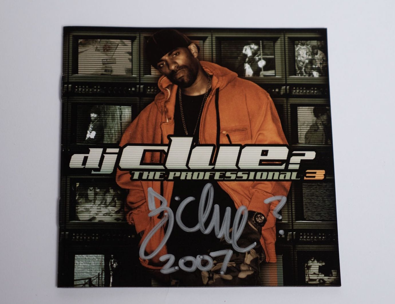 Authentic DJ Clue? The Professional 3 Autographed CD
