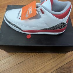 Jordan 3 Fire Red