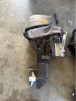 2004 Tohatsu 9hp 4 stroke outboard