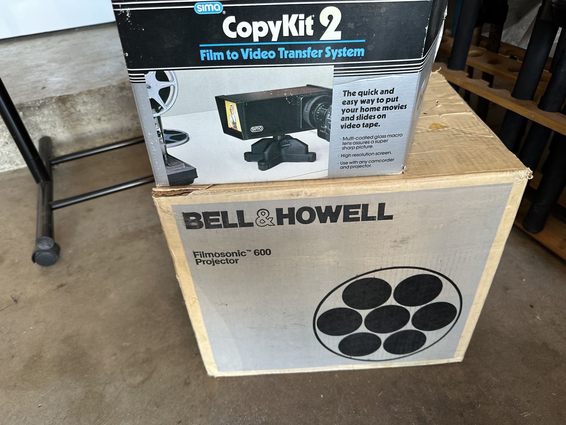 Bell & Howell Projector And Transfer Copykit 2 System