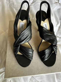 Jimmy Choo High Heels Black Color 