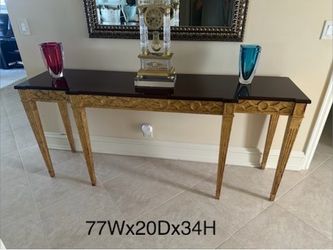 Console table